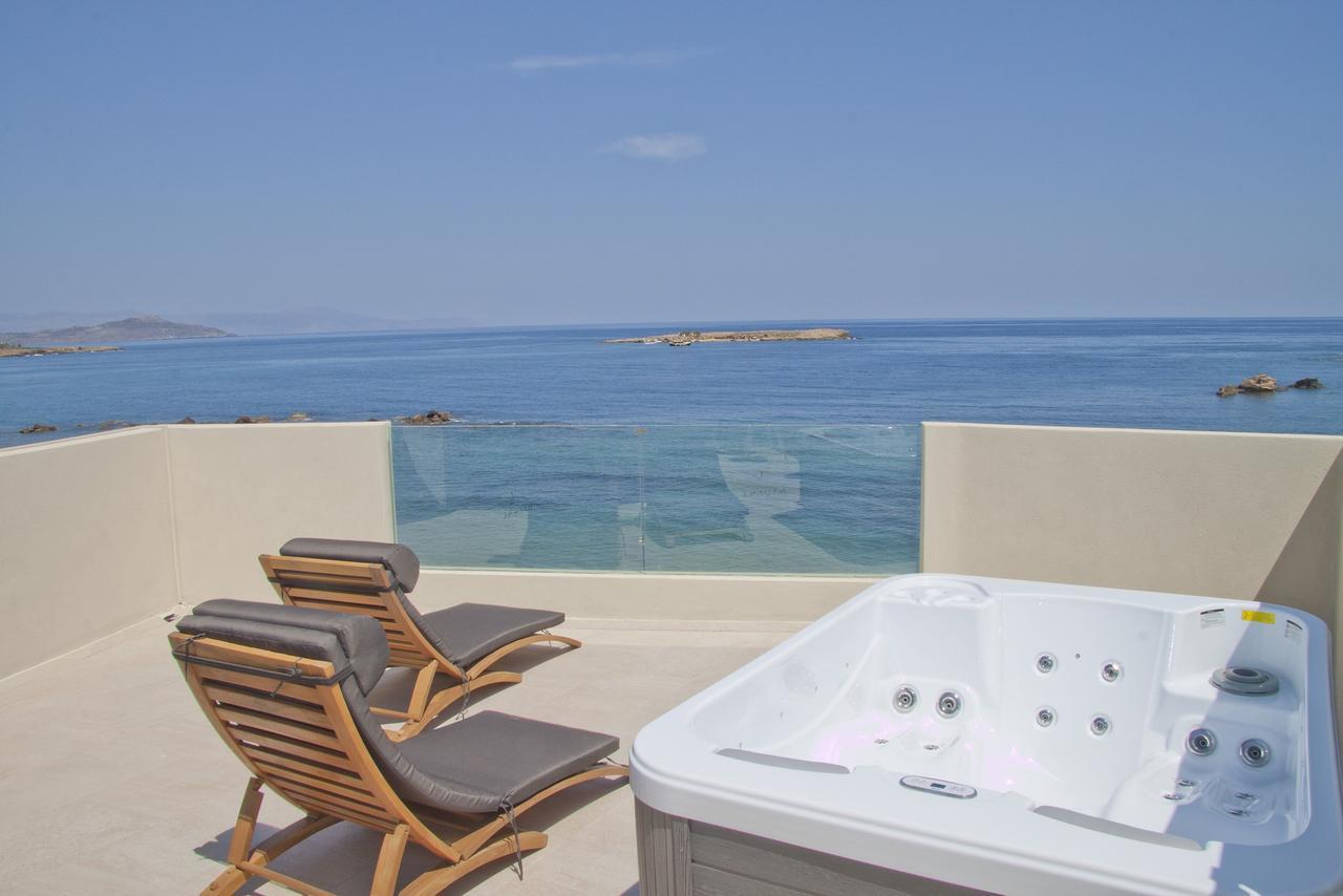Christina Beach Hotel Ханья Экстерьер фото